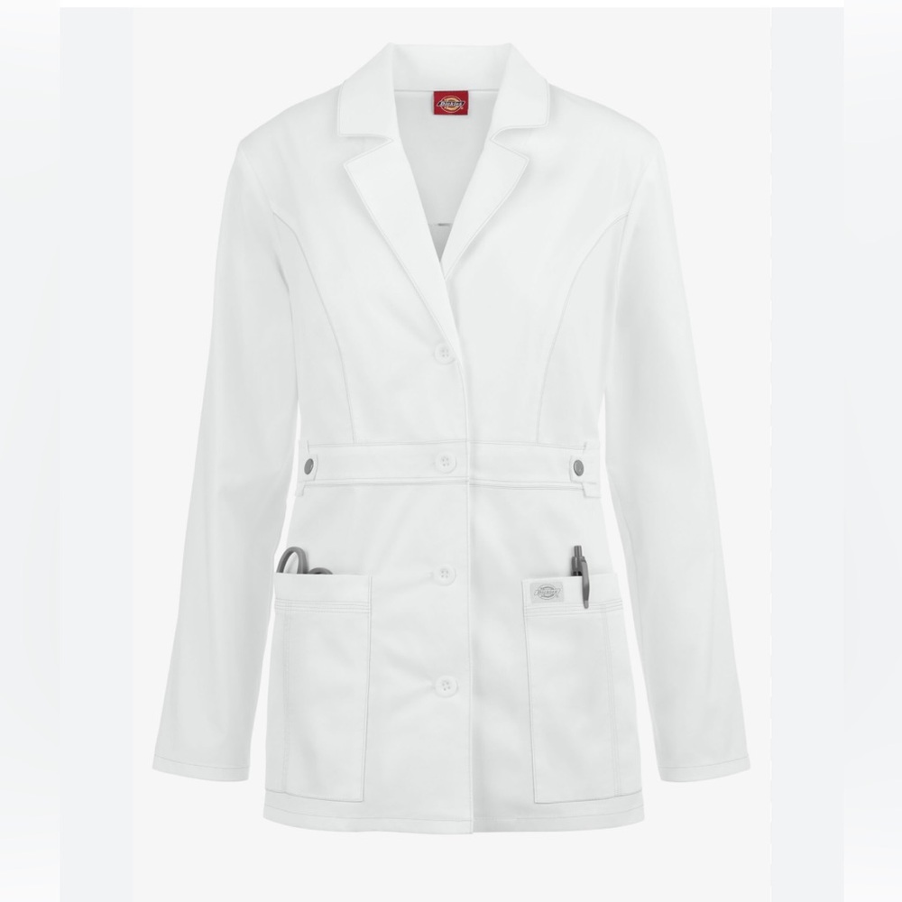Dickies Gen Flex Women's 28" 2-Pocket STRETCH Lab Coat